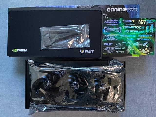 【動作確認のみ】PALIT GEFORCE RTX5080 GAMINGPRO