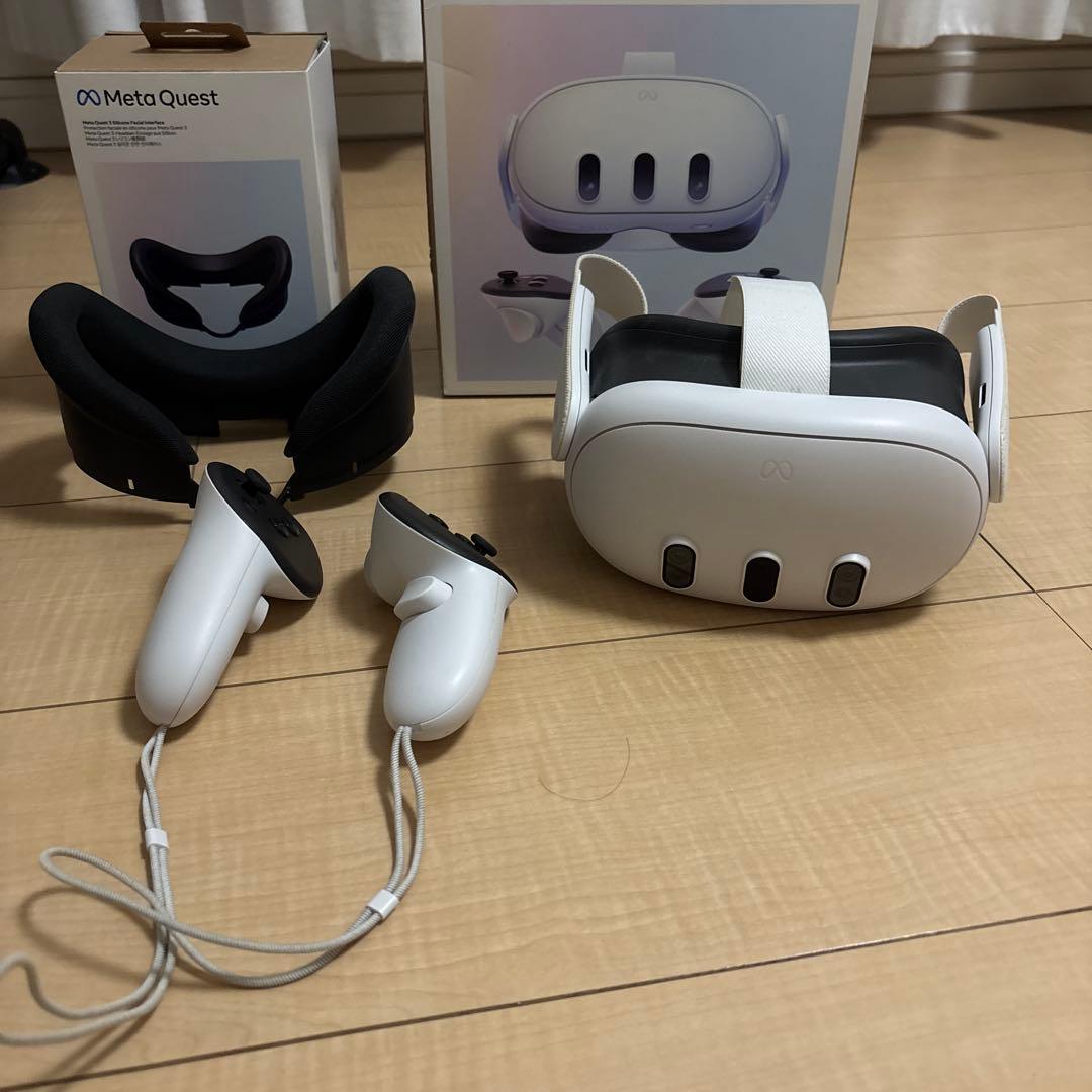 初期化済み  Quest 3 ＋シリコン接顔部