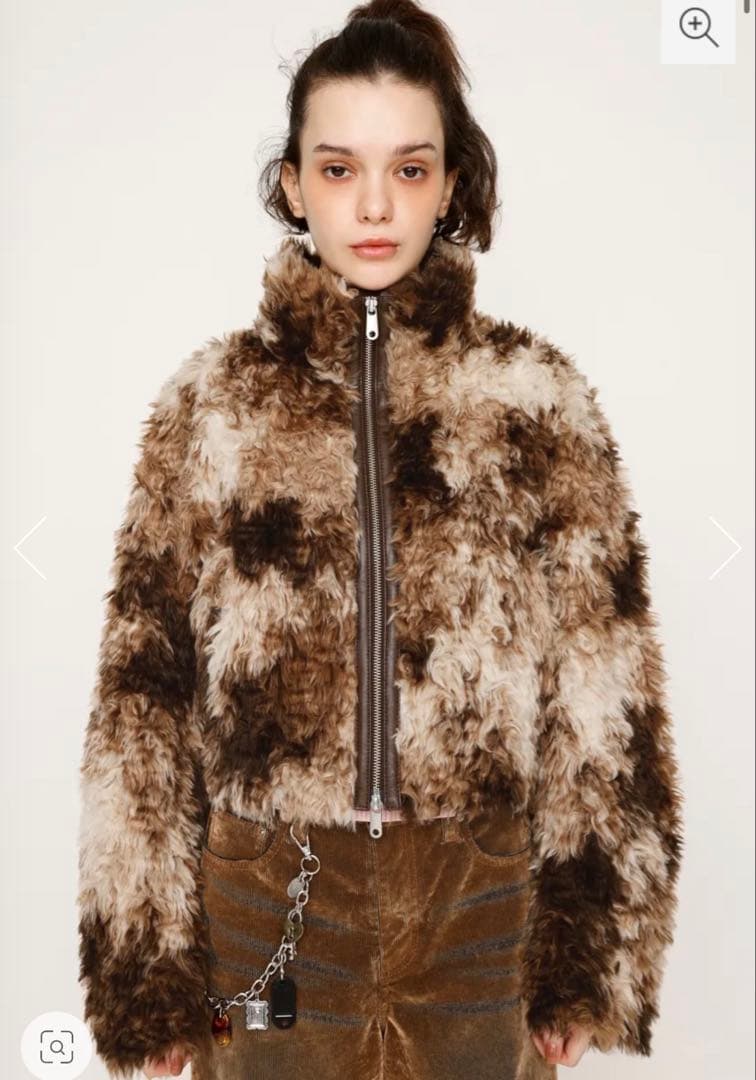 SLY CURLED BOA ブルゾン