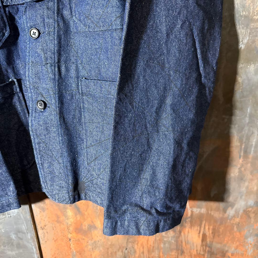 【美品】エンジニアドガーメンツ　デニムカーディガンジャケット