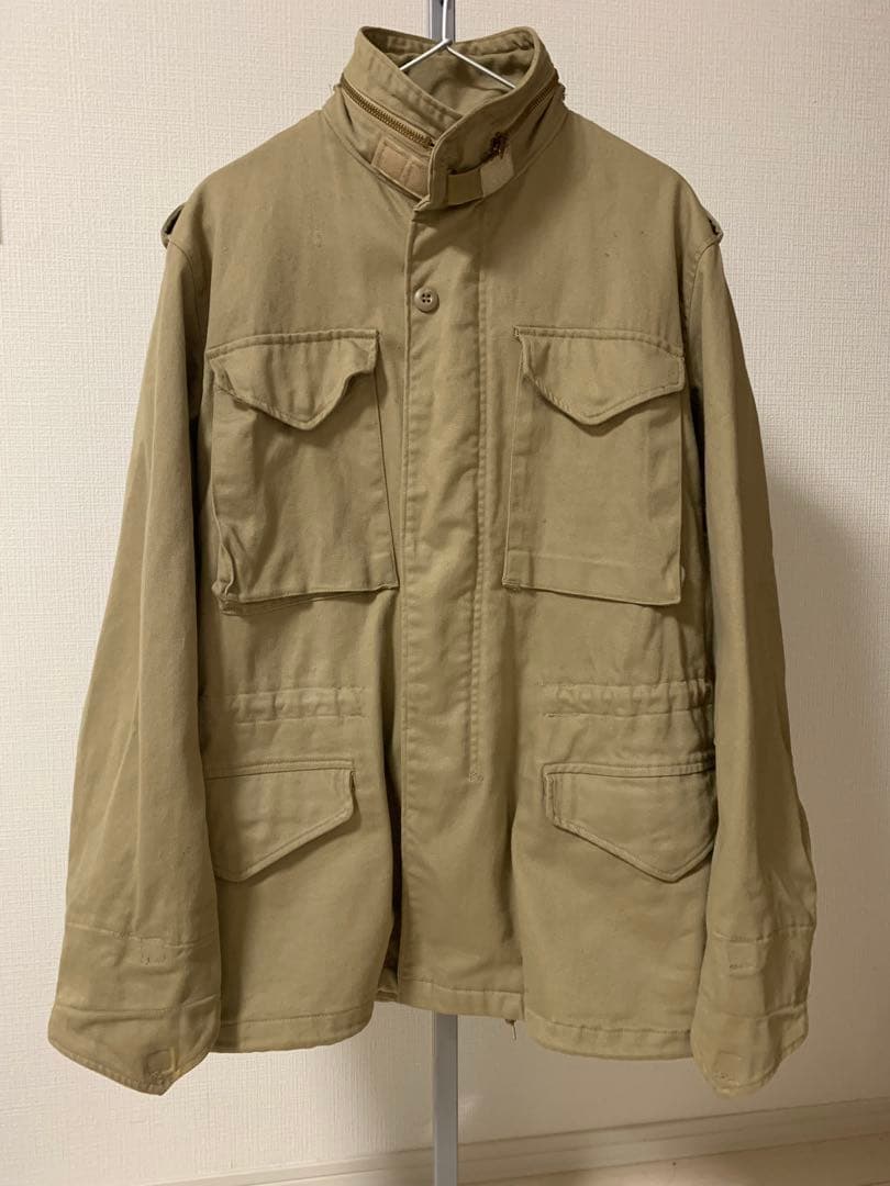 ALPHA M-65 フィールドジャケット ベージュ
