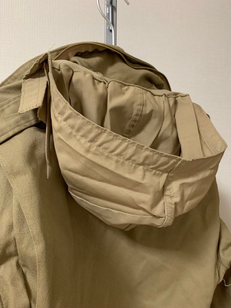 ALPHA M-65 フィールドジャケット ベージュ