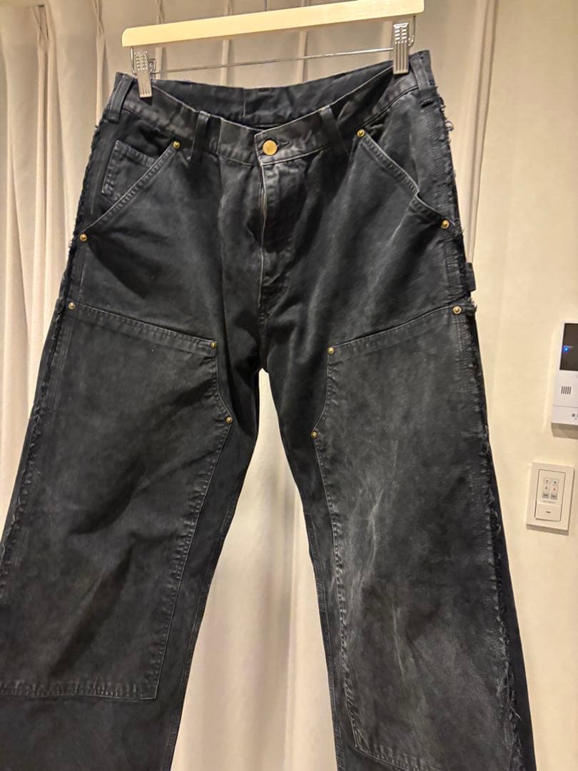 パンツ FI - Distressed Double Knee / L-Gray