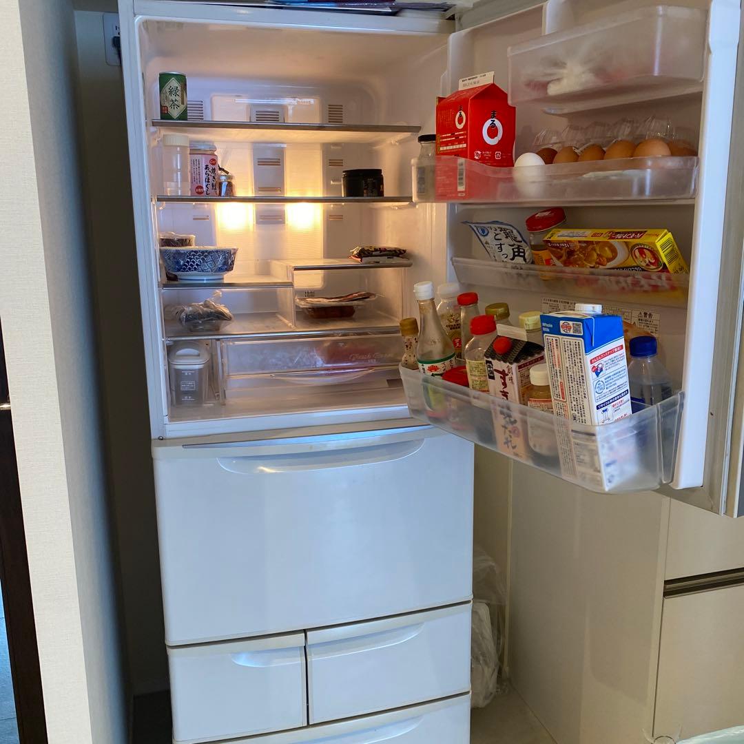 HITACHI 冷凍庫 ion機能 ホワイト