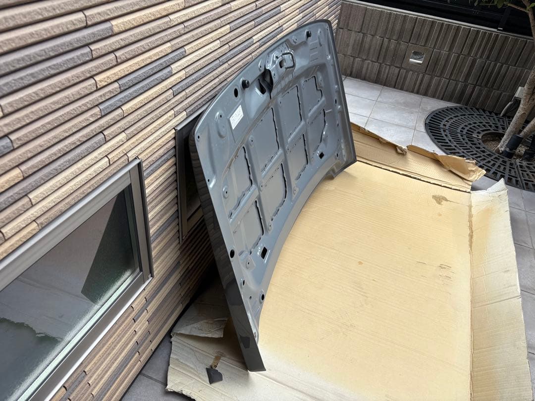 ジムニーシエラJB74 純正ボンネット ミディアムグレー色