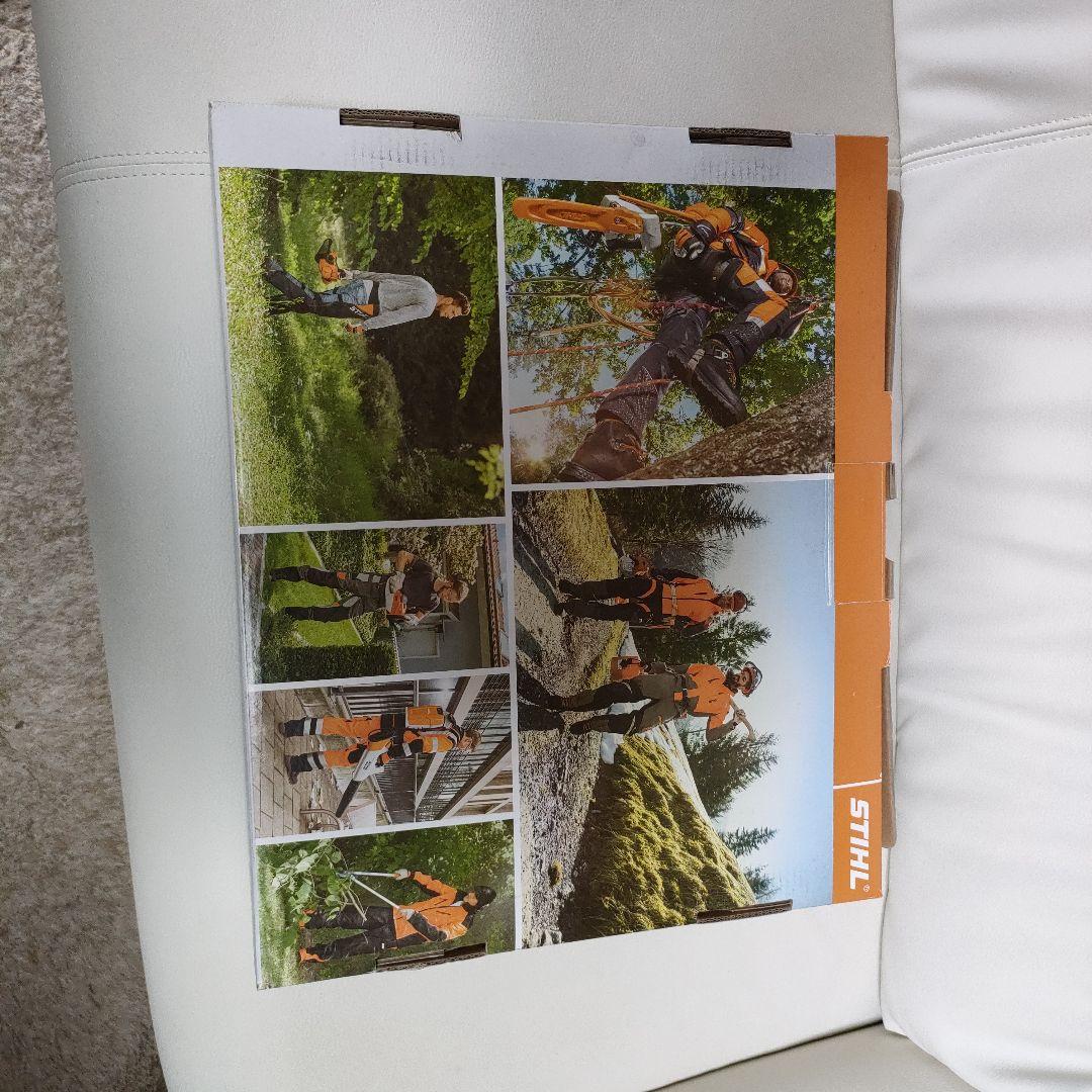 FUNCTION Universal パンツ 黒/オレンジ　伐採用チャップス