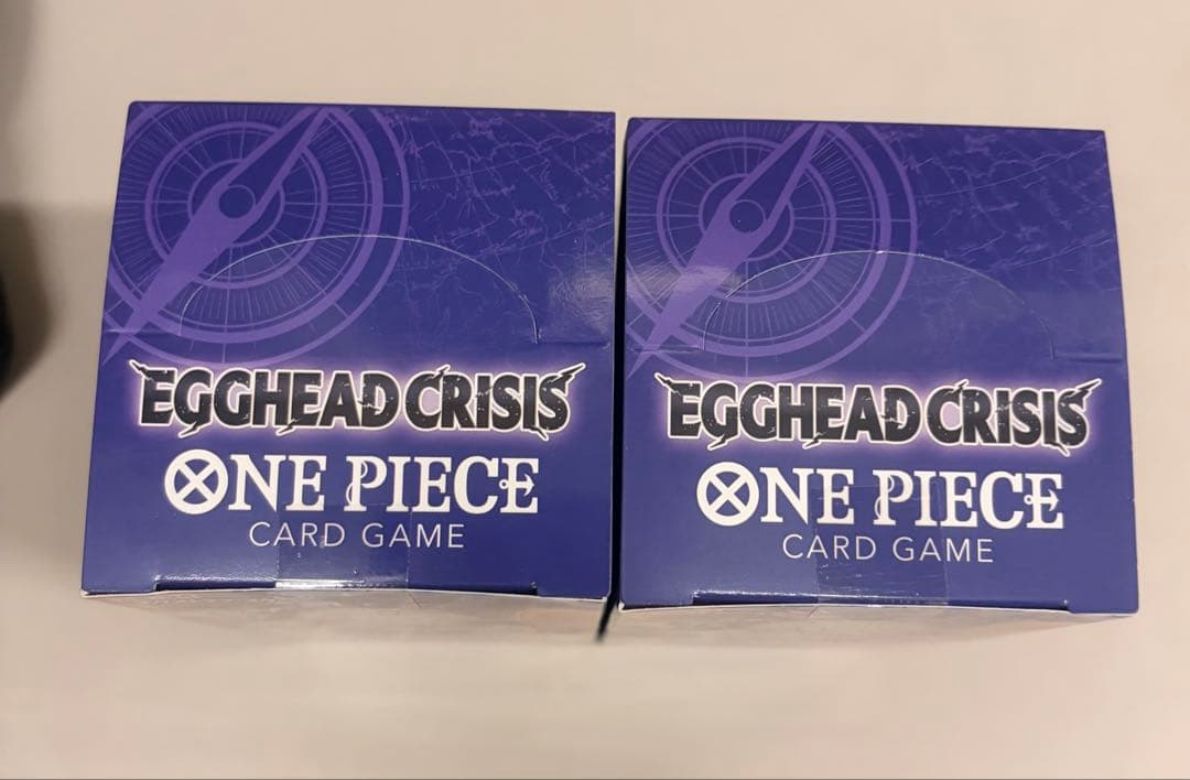 EGGHEAD CRISIS ONE PIECE BOX 2個 テープ付き