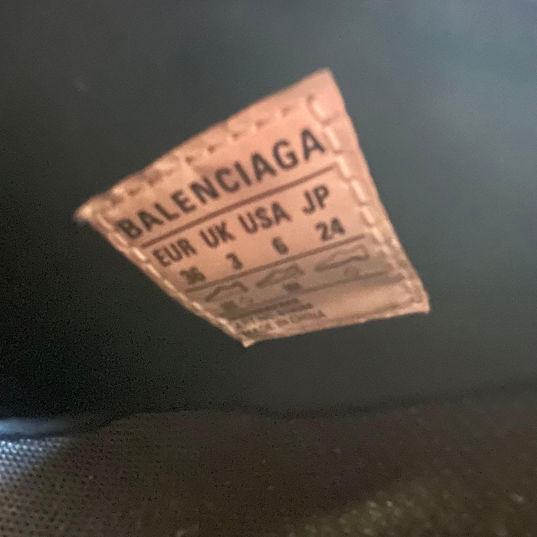 未使用 BALENCIAGA track サンダル ブラック 24cm