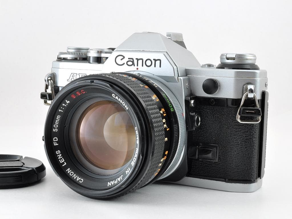 キヤノン Canon AE-1 FD 50mm f1.4 S.S.C. 動作確認