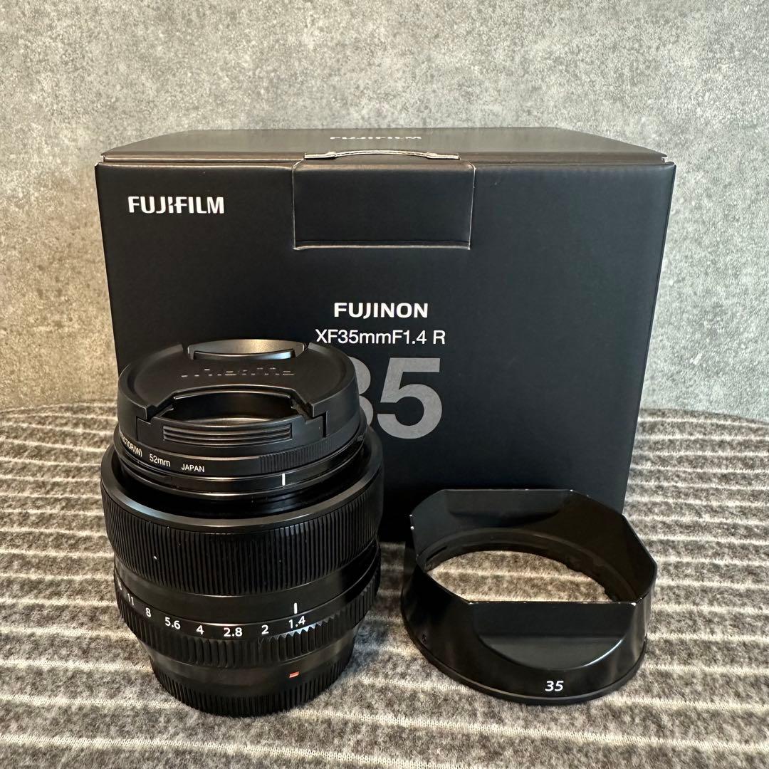 極上品　FUJIFILM XF 35mm F1.4 R レンズ　単焦点