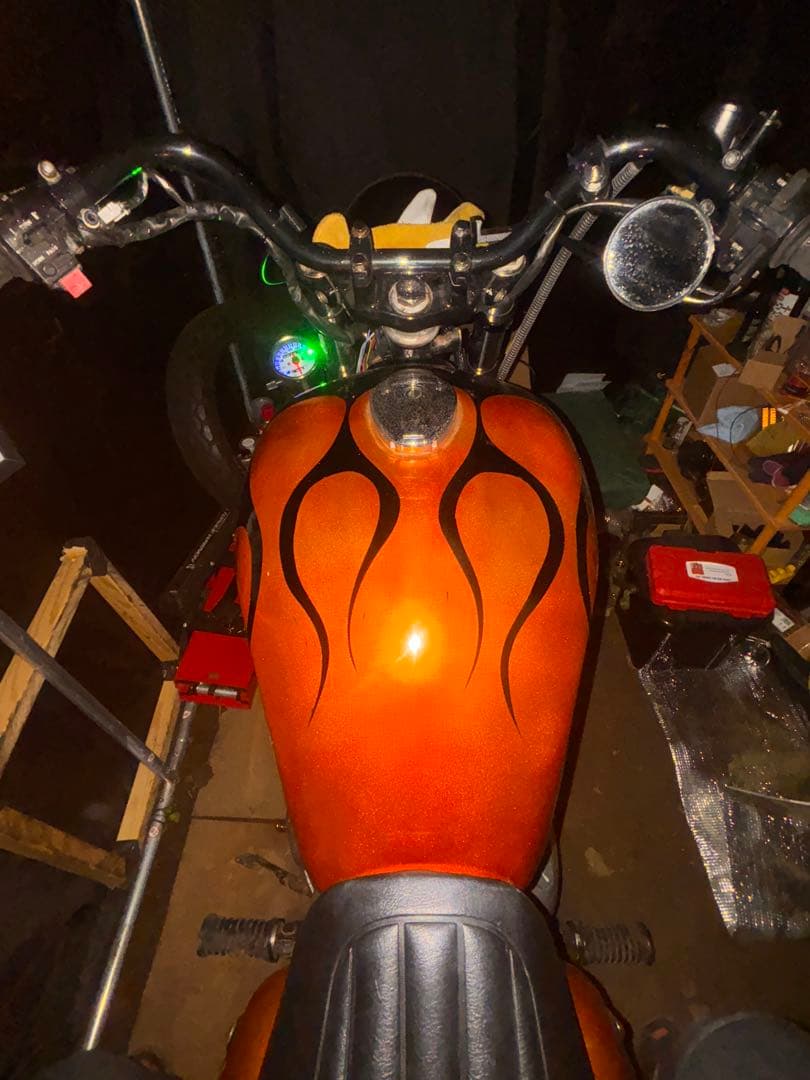 は*わ様 エストレヤrs タンク　サイドカバー　ハンドルセット