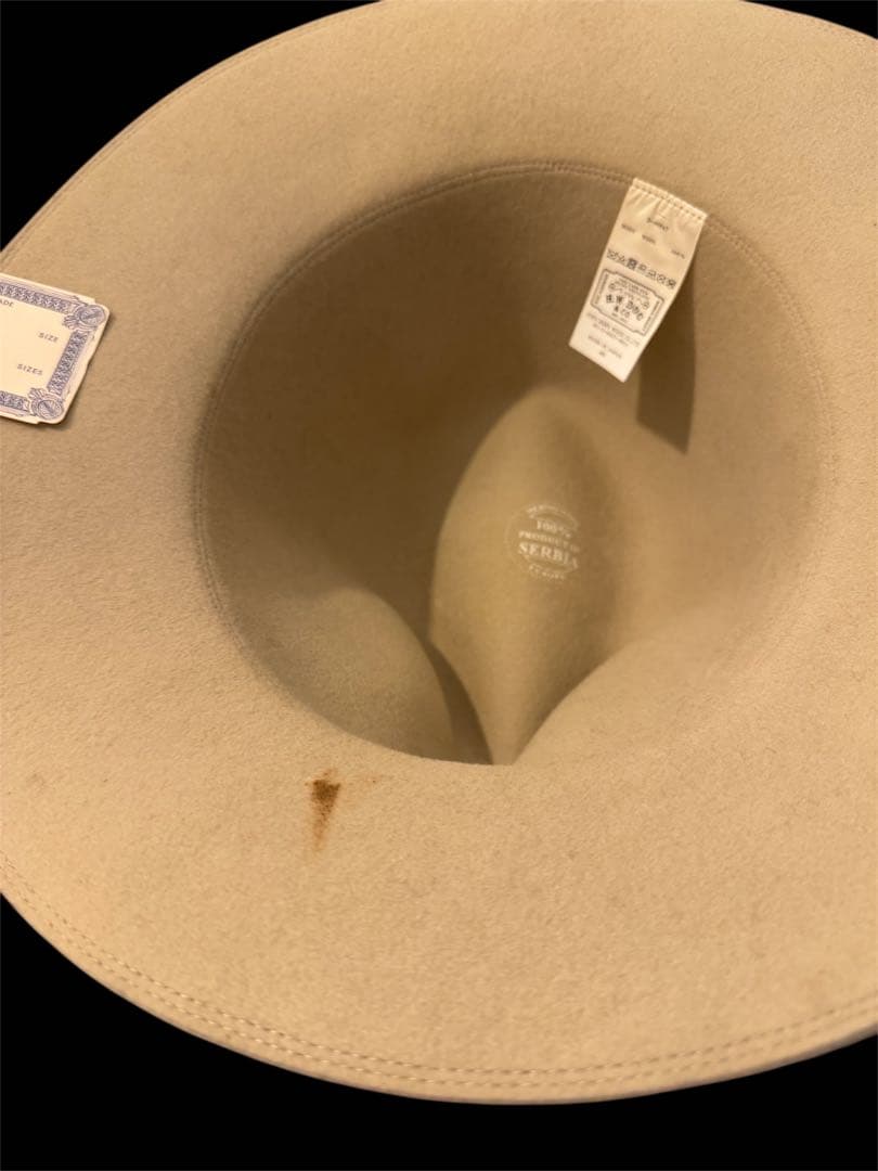 THE H.W DOG＆CO. TRAVELERS HAT サイズ40