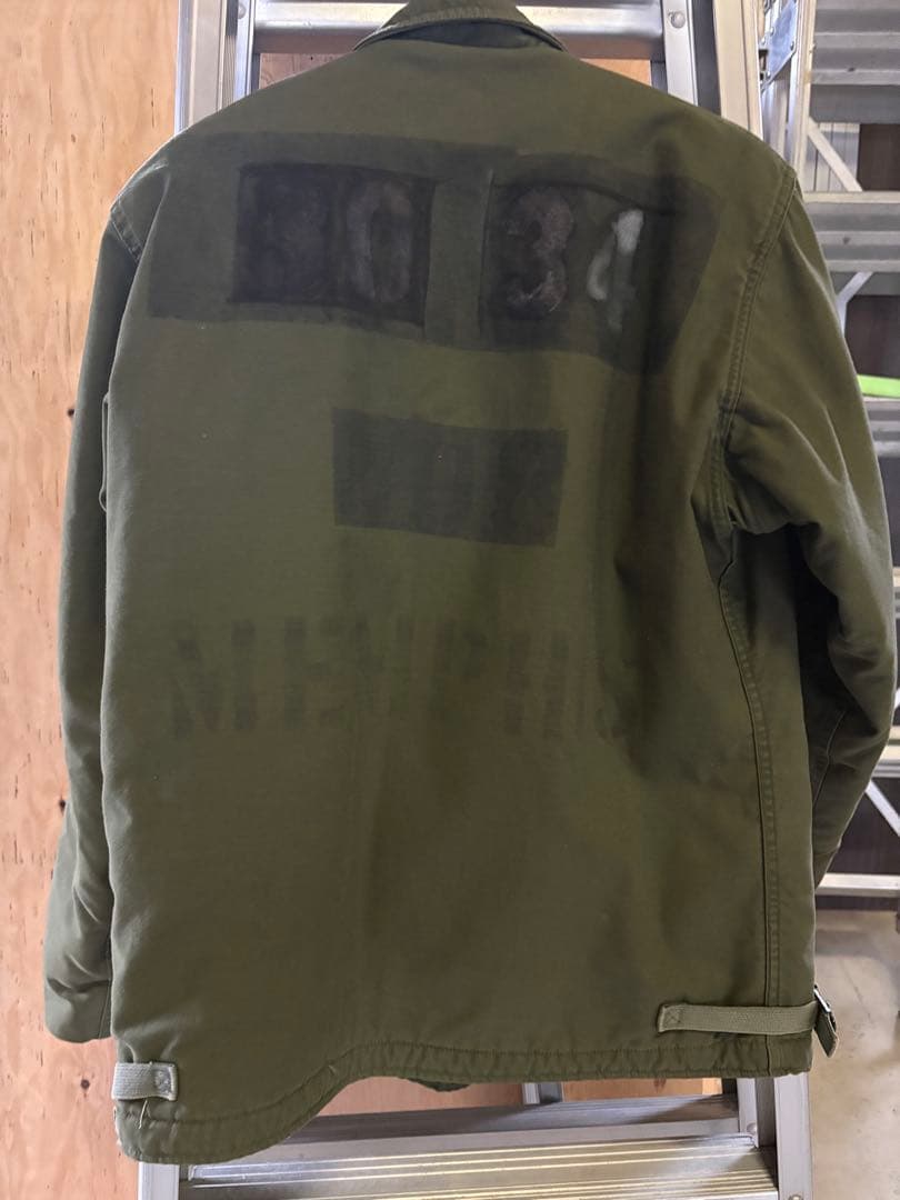 A2デッキジャケット M 38-40ビンテージ　ステンシル