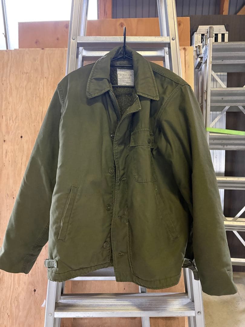 A2デッキジャケット M 38-40ビンテージ　ステンシル