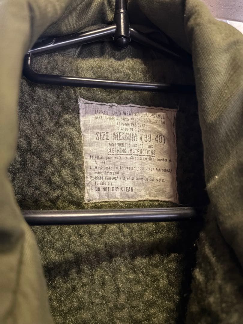 A2デッキジャケット M 38-40ビンテージ　ステンシル