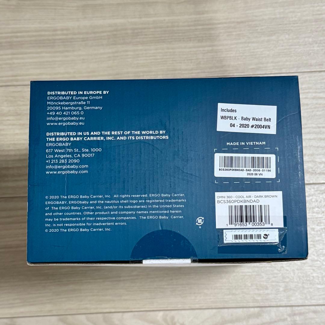 エルゴベビーOMNI 360クールエアメッシュ　ダークブラウン