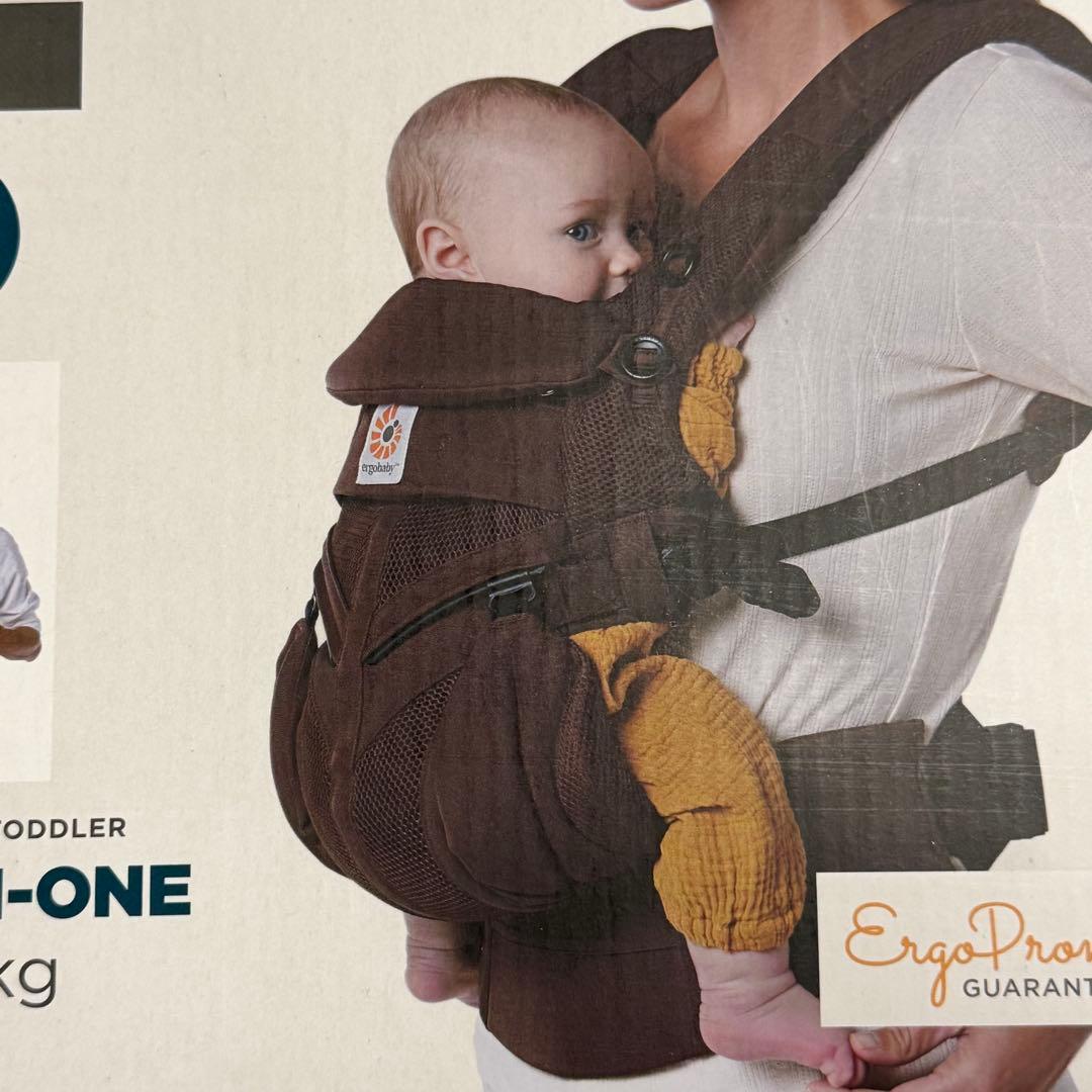 エルゴベビーOMNI 360クールエアメッシュ　ダークブラウン