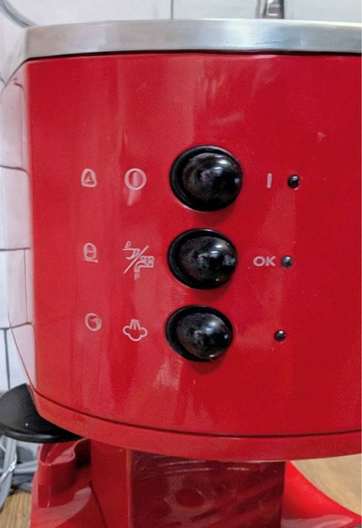 デロンギ エスプレッソ・カプチーノメーカー ECO310 アイコナレッド