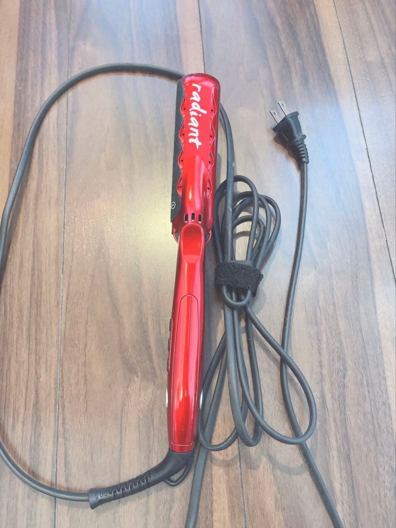 ラディアント 28mm ヘアアイロン ストレート プロ仕様 シルクプレート