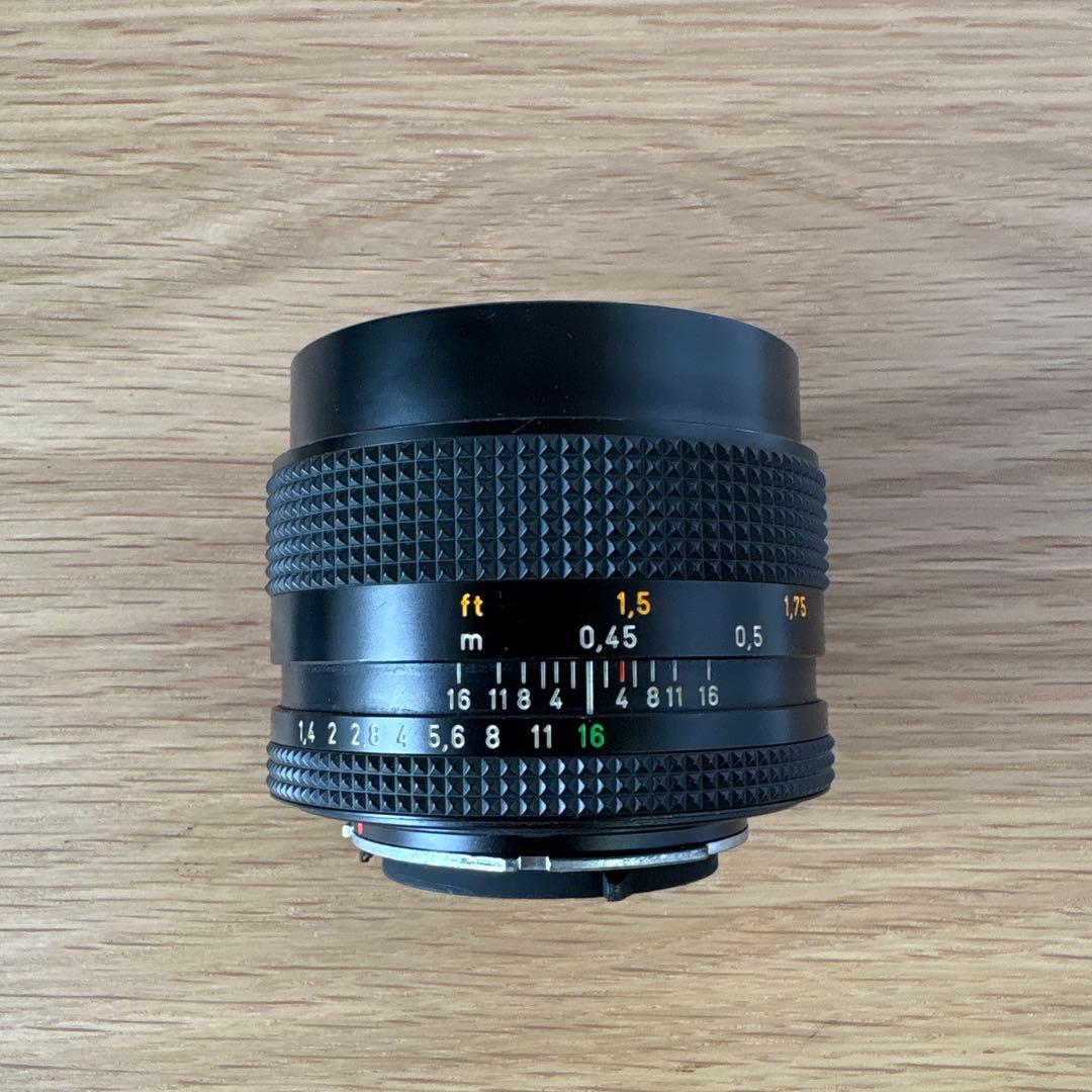 【動作品】Carl Zeiss Planar 1.4/50 単焦点レンズ