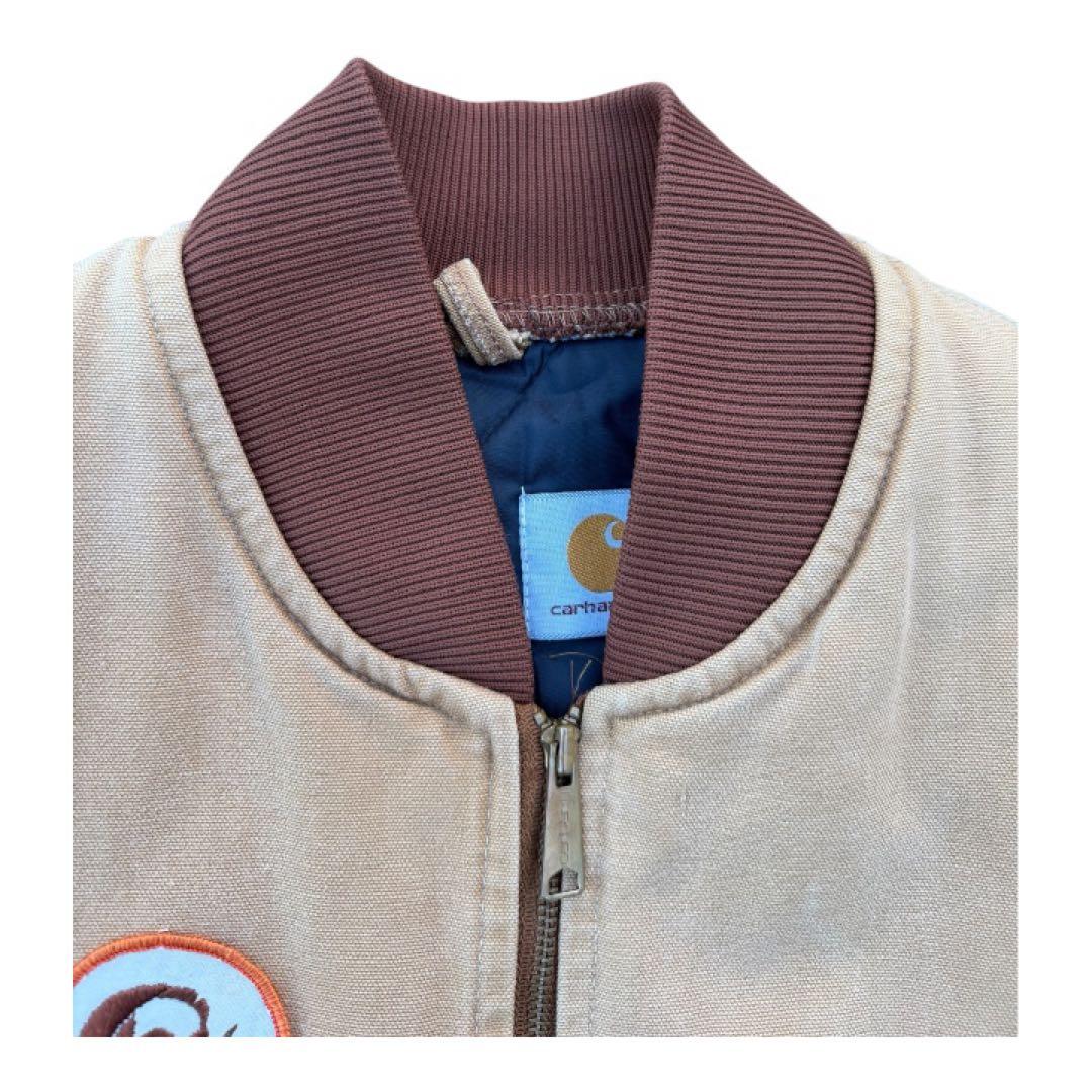 90s 星タグ　USA製　Lサイズ　carhartt ダックベスト　腰ゴム