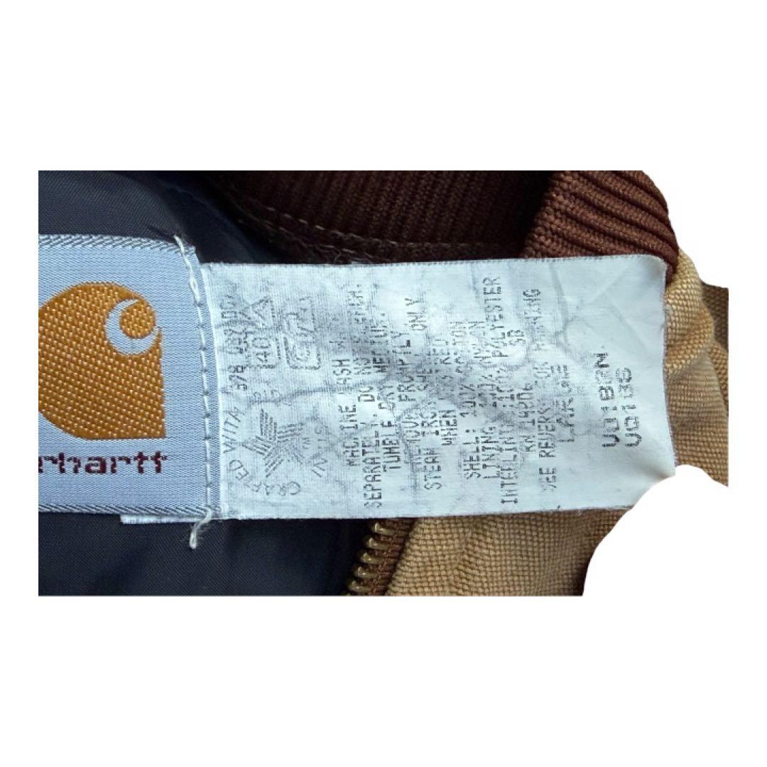 90s 星タグ　USA製　Lサイズ　carhartt ダックベスト　腰ゴム