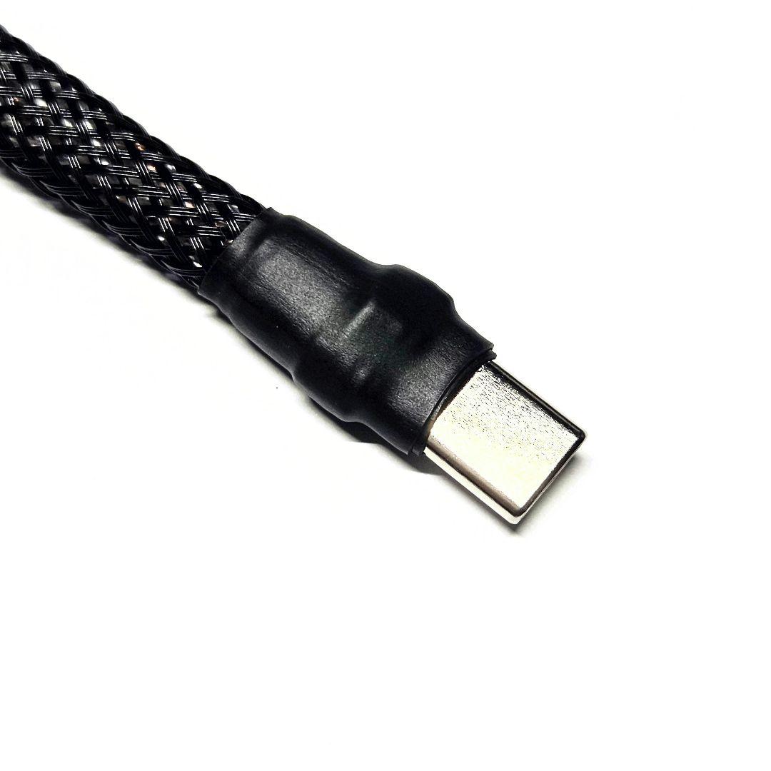 自作品 オーディオ用 USB Type-C OTGケーブル (12芯)