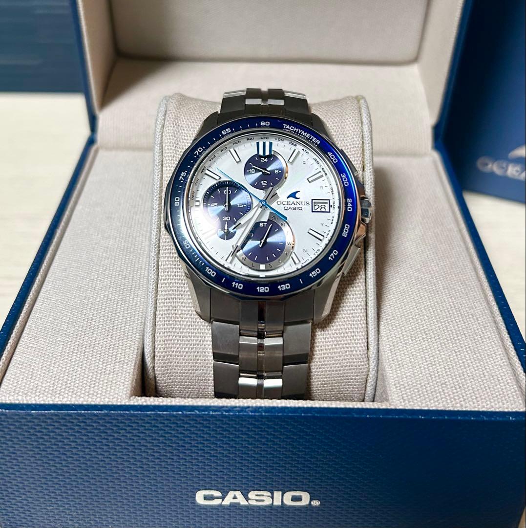 【新品同様・保証付】OCEANUS MANTA OCW-S7000D-7AJF