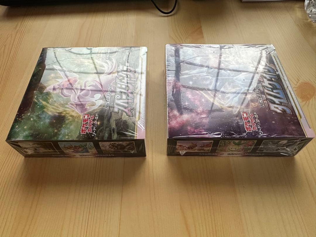 スペースジャグラー&タイムゲイザー未開封BOX 　シュリンク付