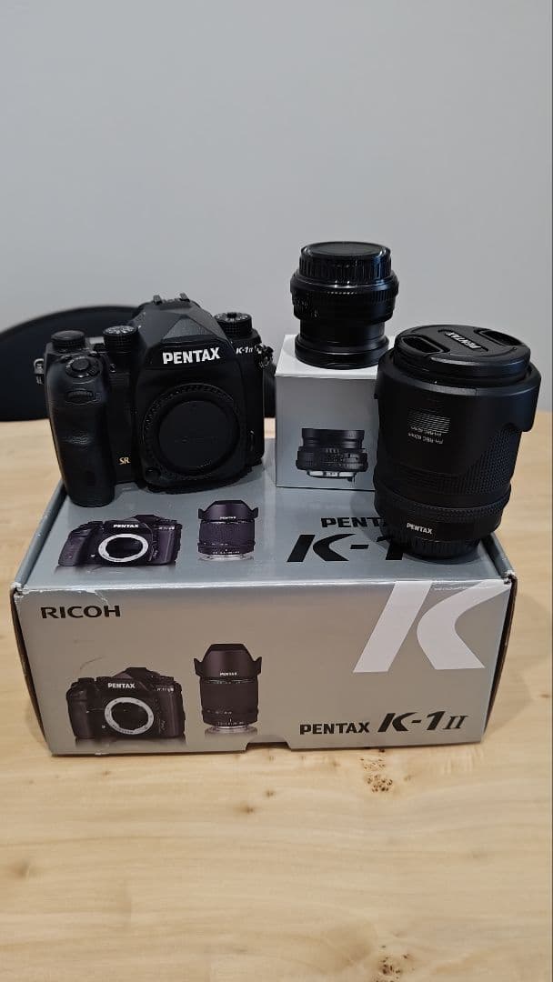 PENTAX K-1 II デジタル一眼レフ 本体とレンズセット
