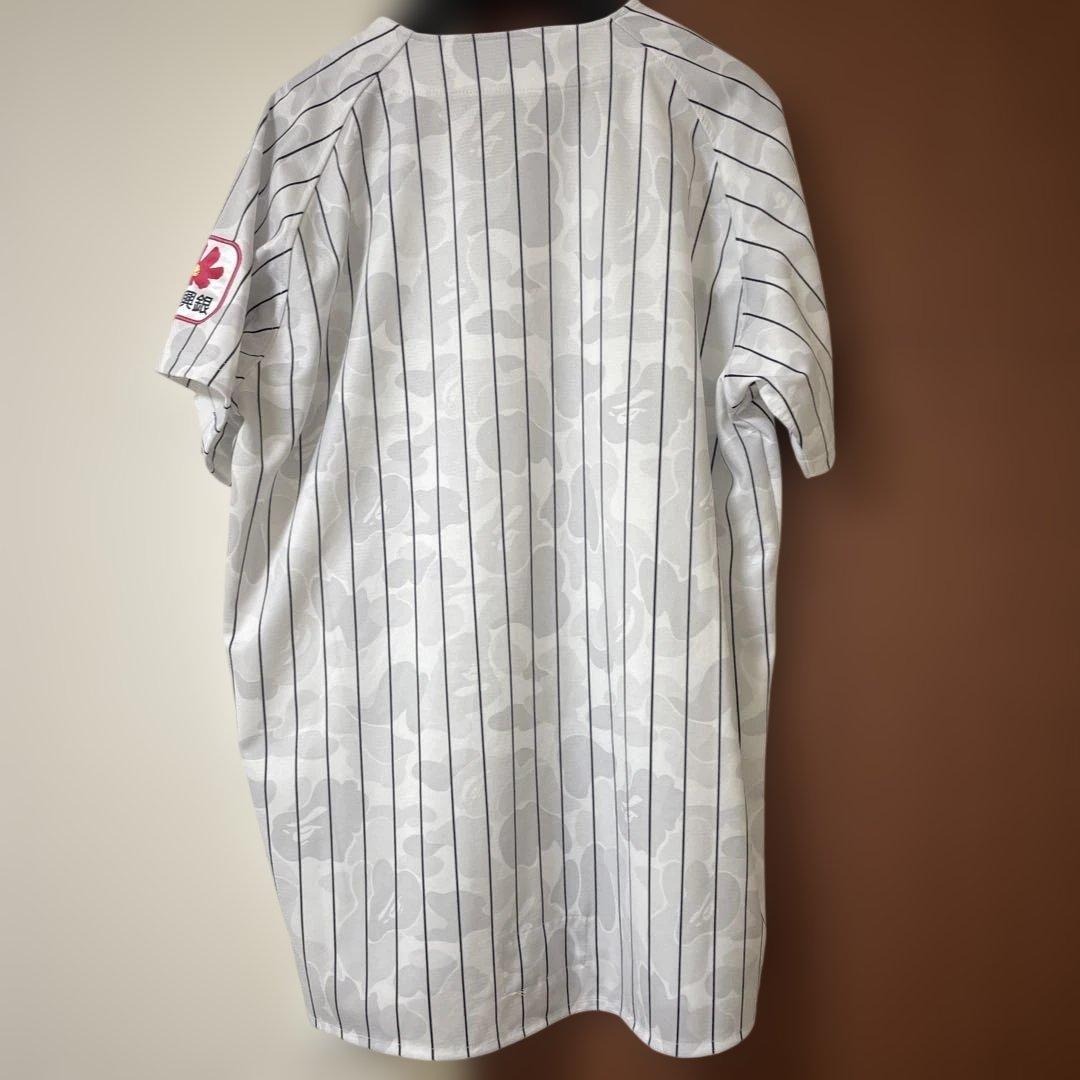 千葉ロッテマリーンズ×A BATHING APE レプリカユニフォーム　Lサイズ