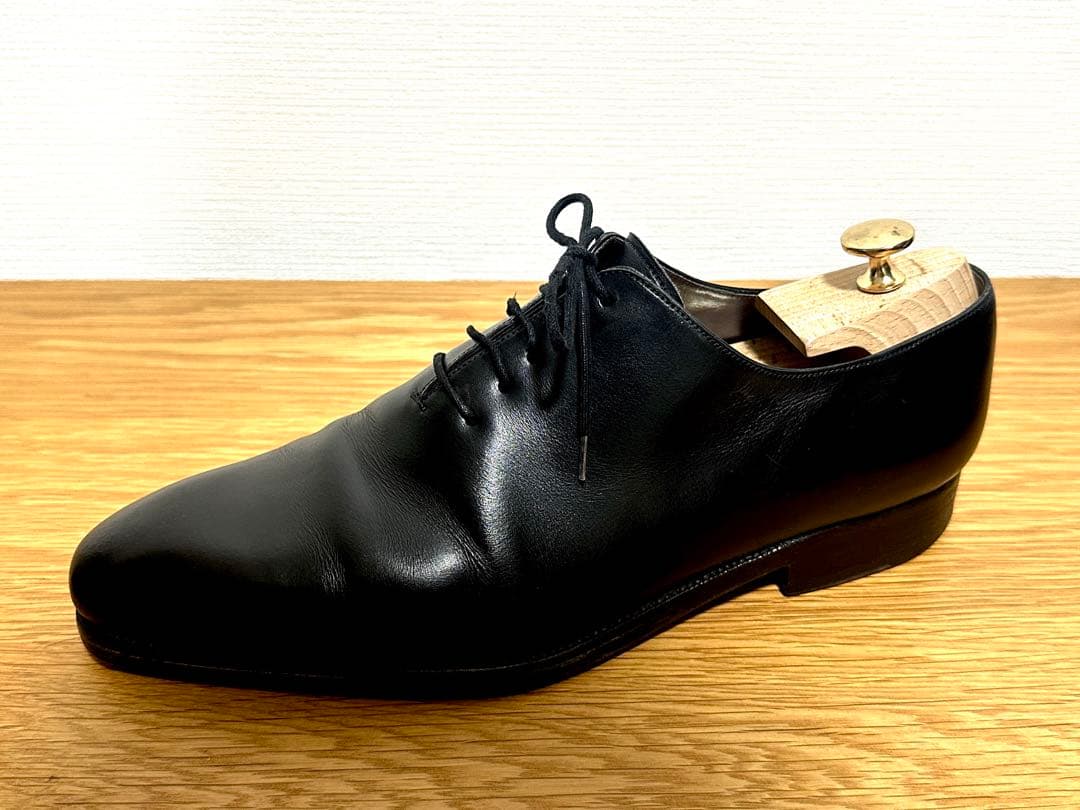 UK9.5 カルミナ　ホールカット ブラック