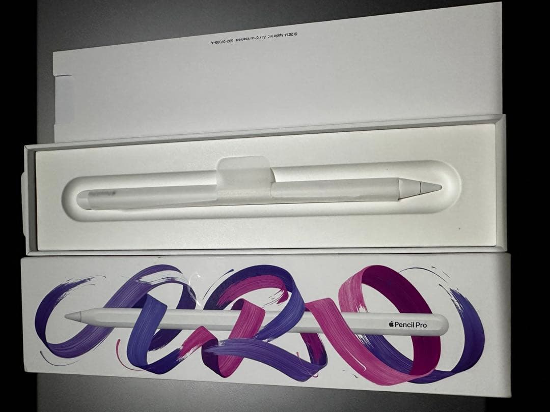【極美品】Apple Pencil Pro 純正品 使用10回未満 箱付き
