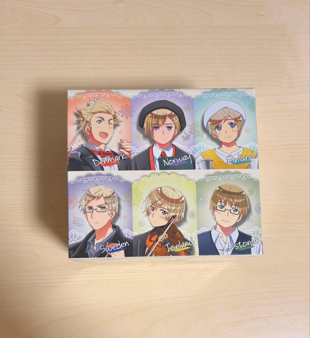 ヘタリア The World Twinkle キャラクターCD BOX&カード付