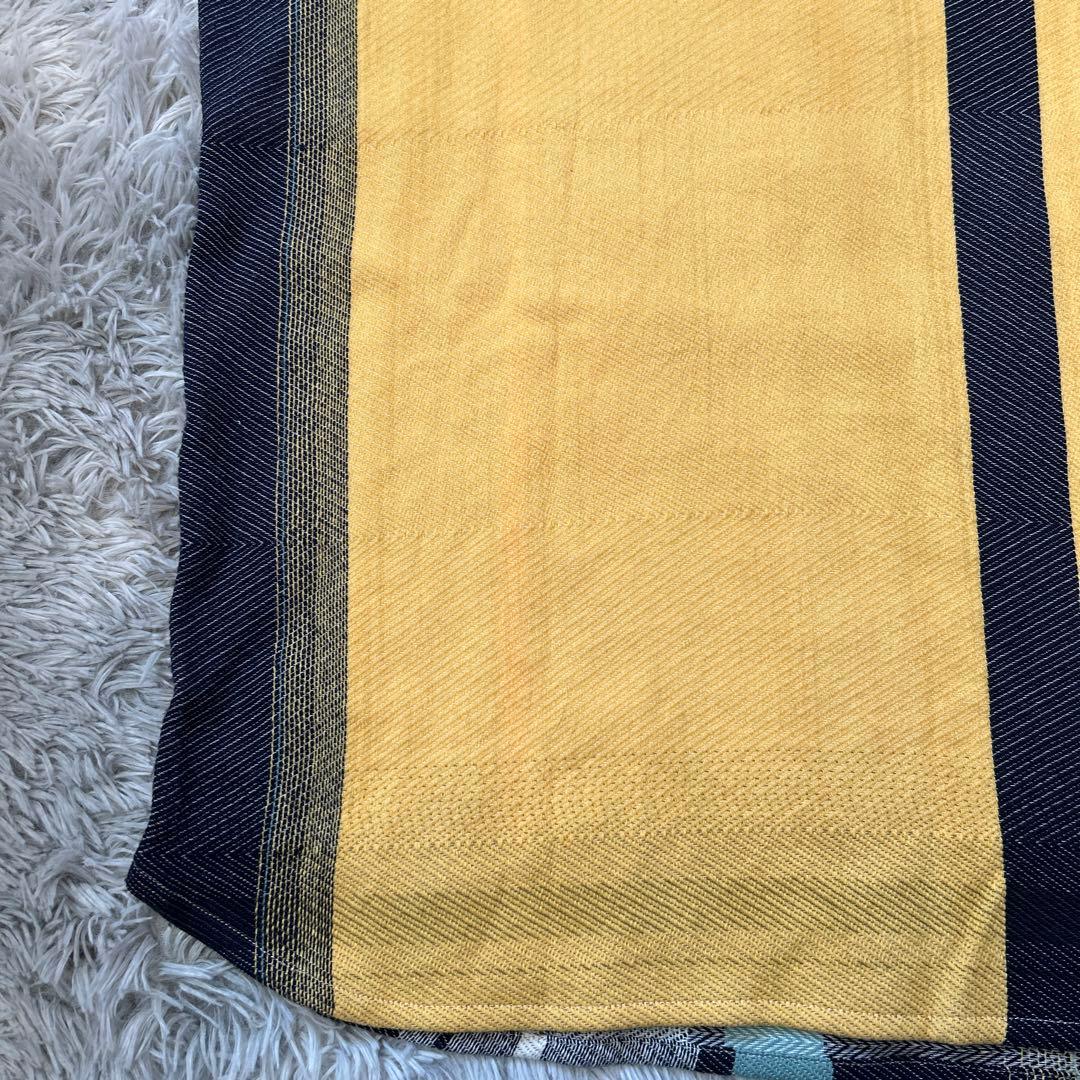 【美品】tamaki niime wool fuwa-T SHORT イエロー