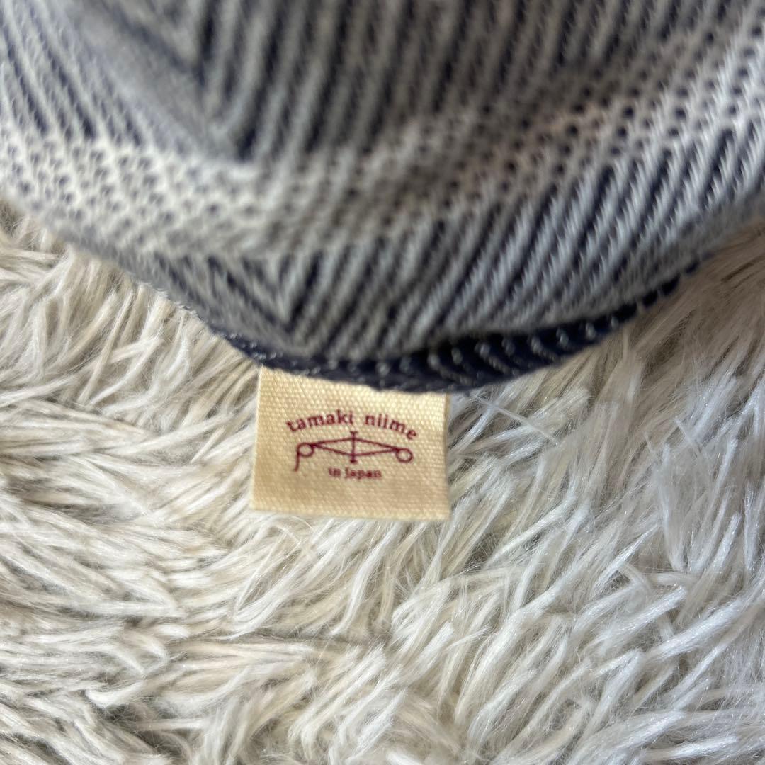 【美品】tamaki niime wool fuwa-T SHORT イエロー