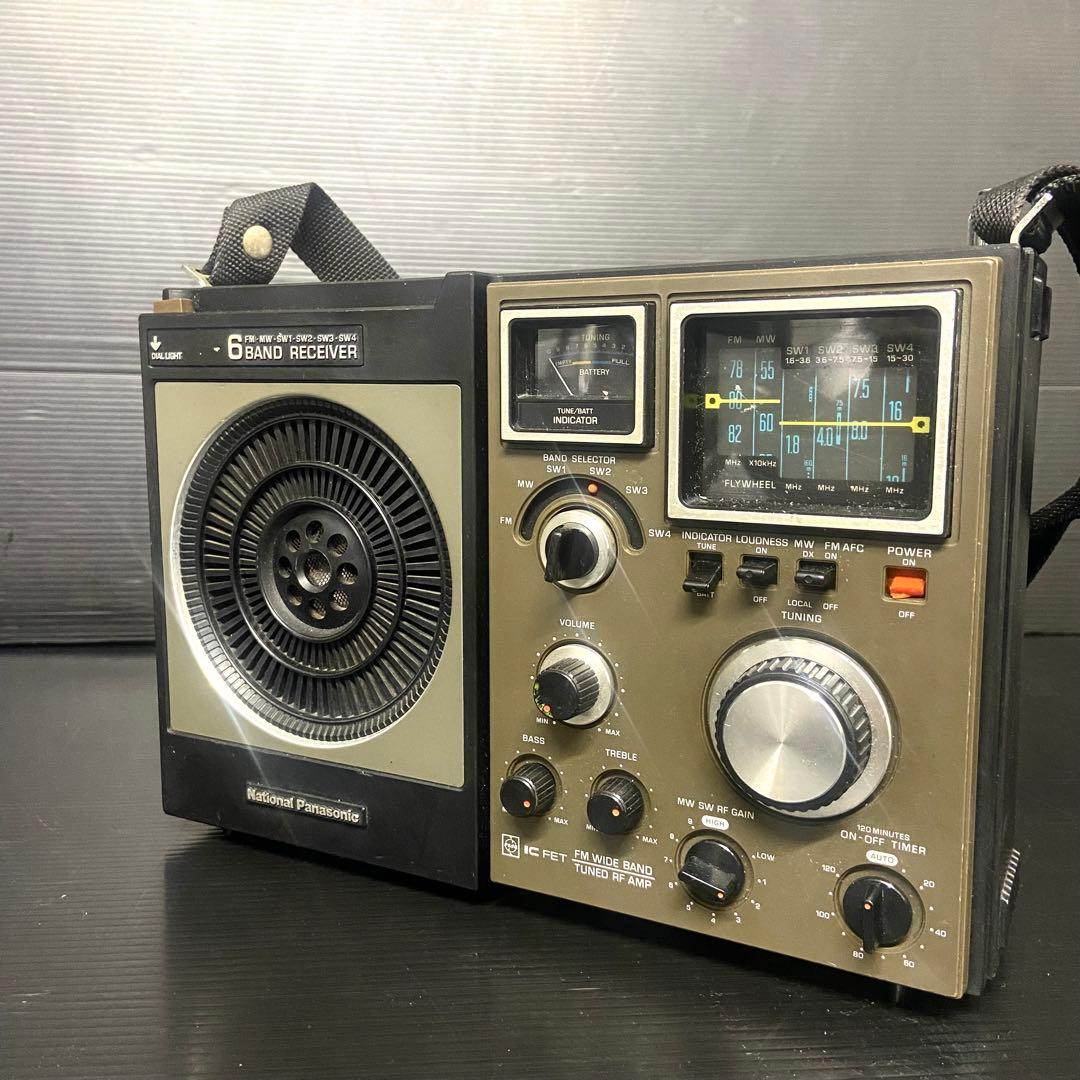 マ*︎様 【希少品】　パナソニック　ナショナル　RF-1180 ラジオ　アンティ