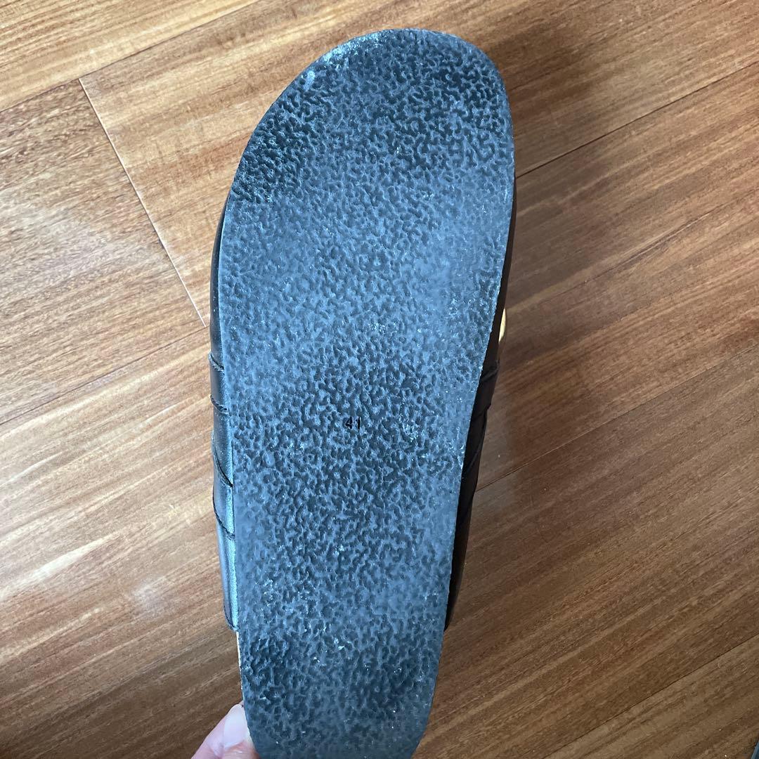 JW Anderson チェーンローファー ミュール ブラック 41サイズ