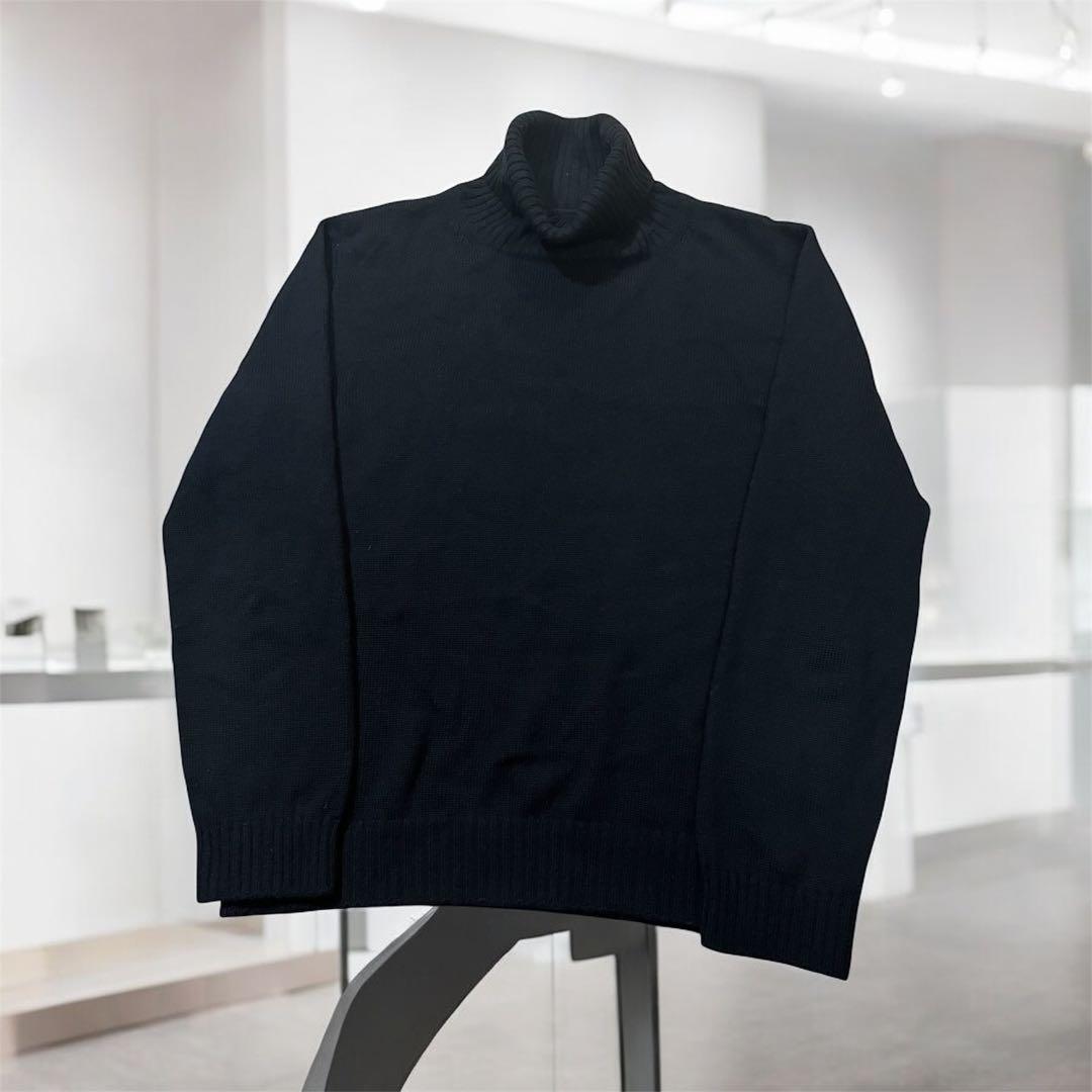 Rinascente リナシェンテ タートルネックセーター ミドルゲージ 黒