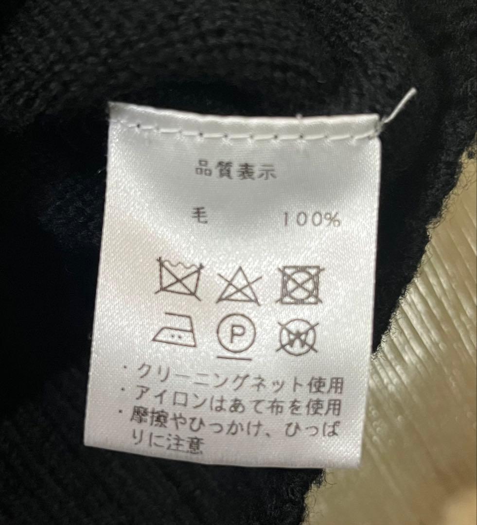 Rinascente リナシェンテ タートルネックセーター ミドルゲージ 黒