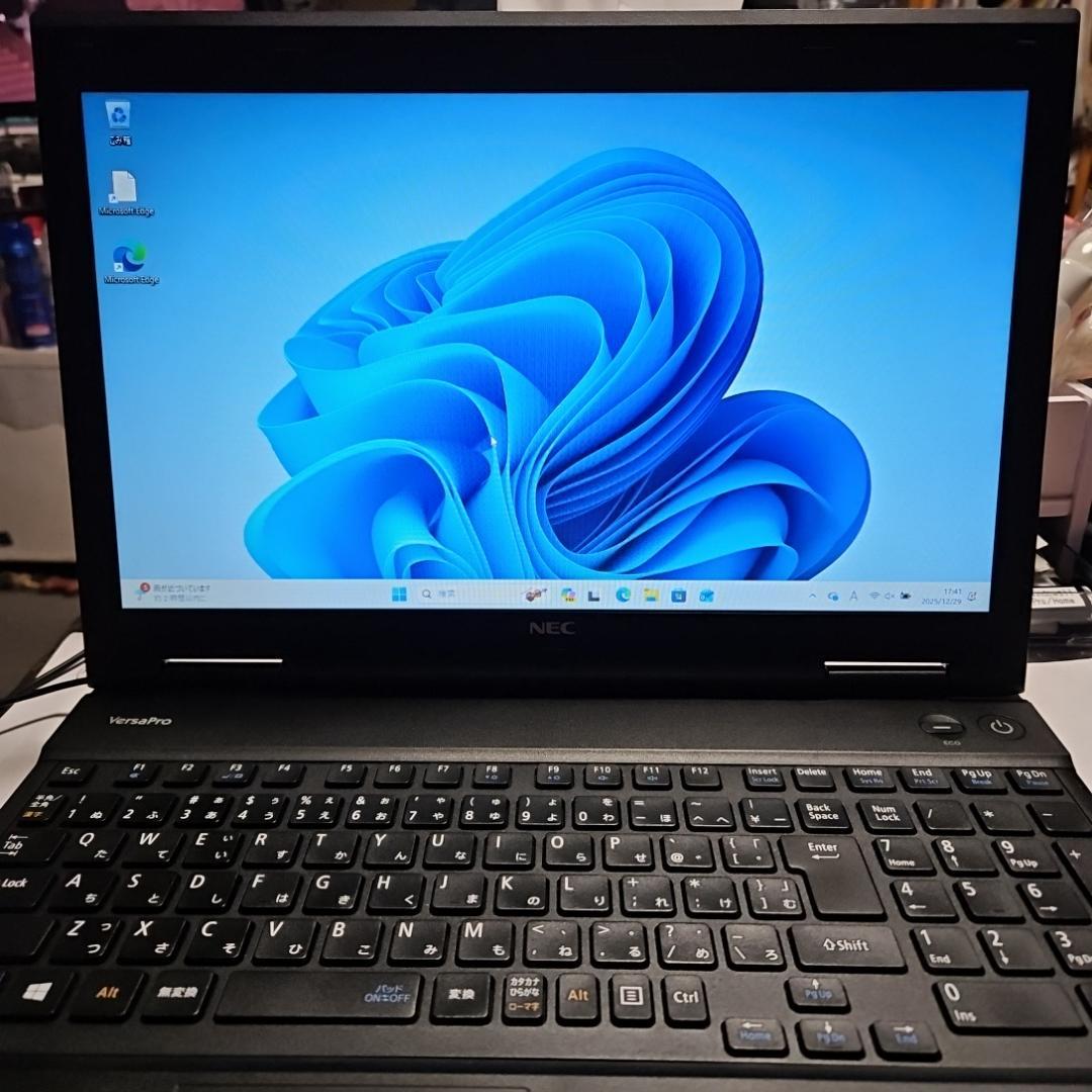 NEC ノート SSD512GB、RAM16GB