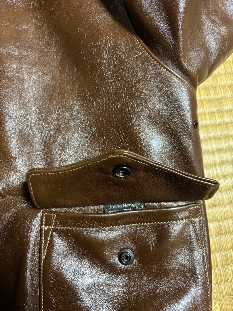 バズリクソンズA2 エアロレザー 40