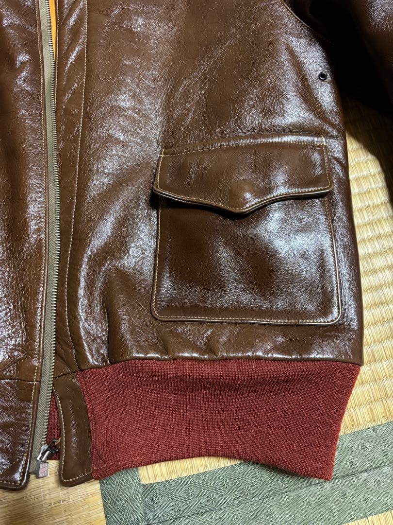 バズリクソンズA2 エアロレザー 40