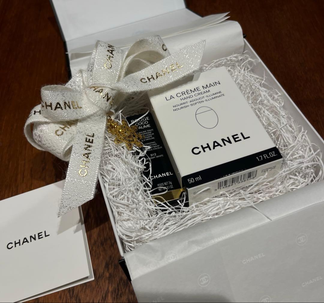 CHANEL 2点セット　ハンドクリーム リップクリーム ギフトセット