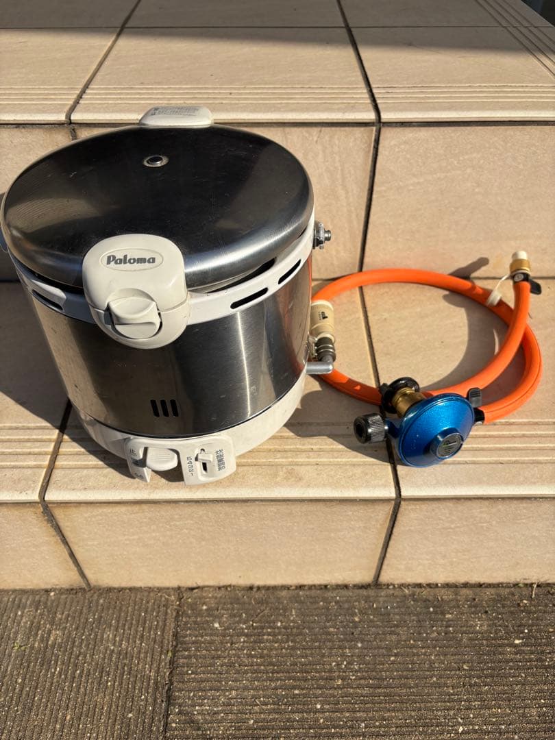 パロマ (Paloma) ガス炊飯器 5合炊き Paloma ステンレス炊飯器