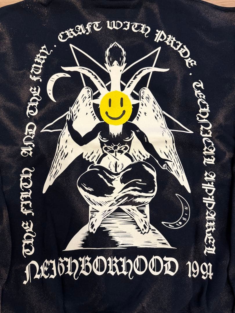 NEIGHBORHOOD. タイダイ染めトレーナー スウェット L ネイビー