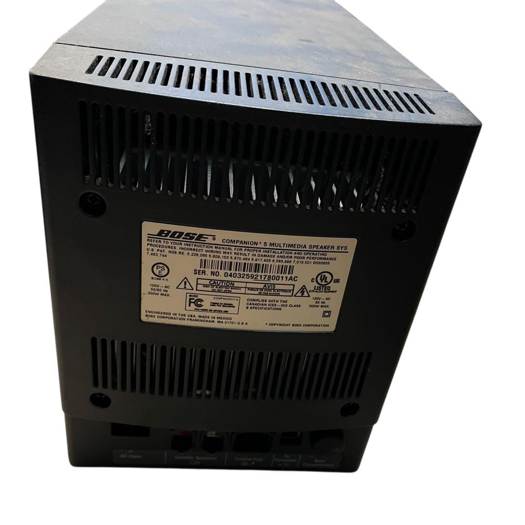 BOSE Companion 5 マルチメディアスピーカーシステム