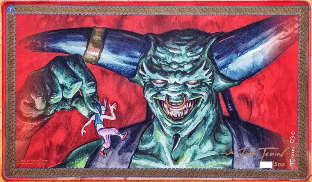 プレイマット　Juzam Djinn　サイン&ナンバリング入り　500枚限定