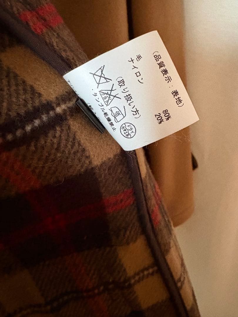 Gloverall イングランド製 ダッフルコート　キャメル