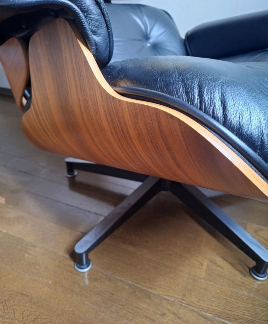 極美品 保証書有 50周年記念モデル イームズ ラウンジチェアセット